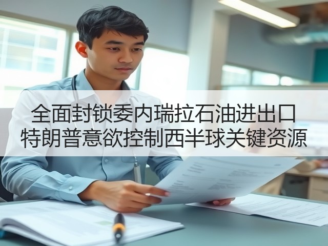 全面封锁委内瑞拉石油进出口 特朗普意欲控制西半球关键资源(图1) 全面封锁委内瑞拉石油进出口 特朗普意欲控制西半球关键资源(图1)