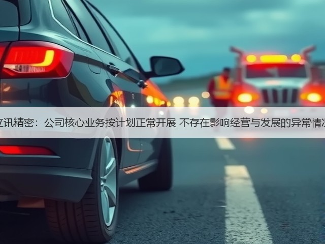 立讯精密：公司核心业务按计划正常开展 不存在影响经营与发展的异常情况(图3)