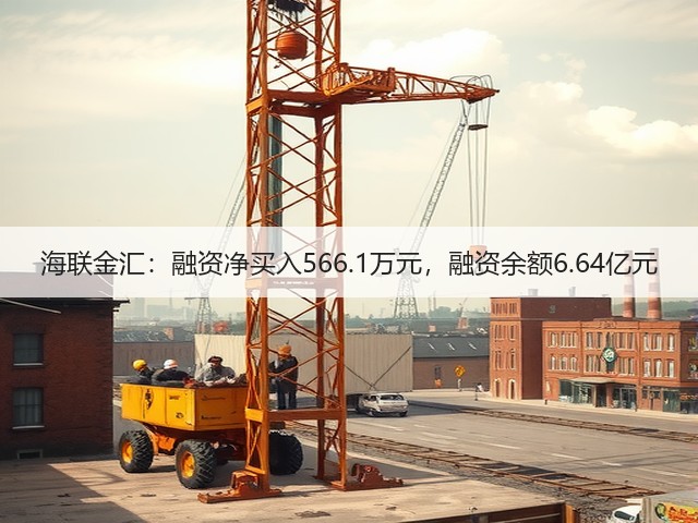 海联金汇:融资净买入566.1万元,融资余额6.64亿元(图1) 海联金汇:融资净买入566.1万元,融资余额6.64亿元(图1)