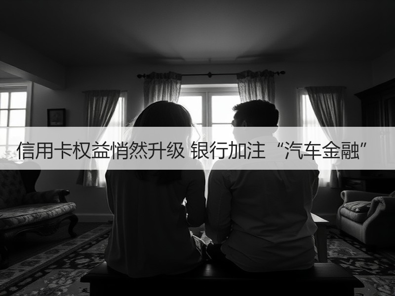 信用卡权益悄然升级 银行加注“汽车金融”