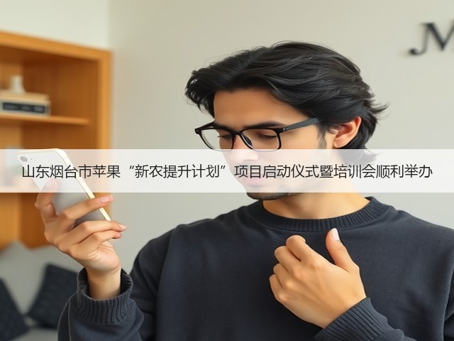 山东烟台市苹果“新农提升计划”项目启动仪式暨培训会顺利举办(图2)