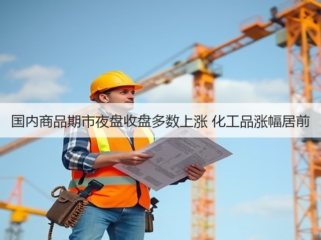 国内商品期市夜盘收盘多数上涨 化工品涨幅居前(图1)