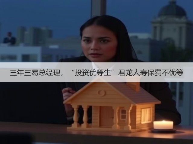 三年三易总经理，“投资优等生”君龙人寿保费不优等(图2)