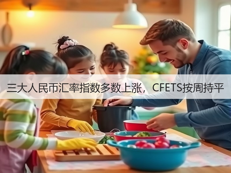三大人民币汇率指数多数上涨，CFETS按周持平