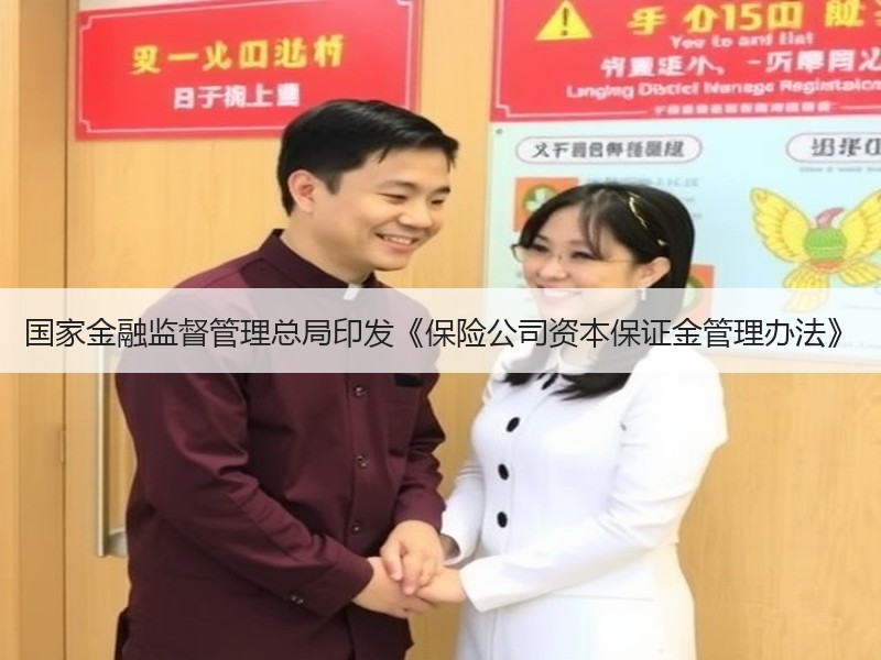 国家金融监督管理总局印发《保险公司资本保证金管理办法》