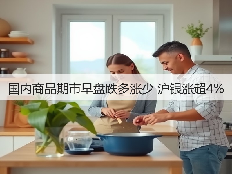 国内商品期市早盘跌多涨少 沪银涨超4%