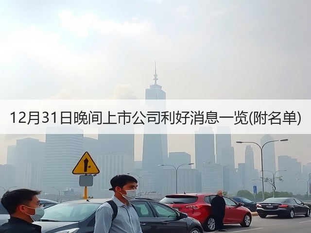 12月31日晚间上市公司利好消息一览(附名单)(图2)