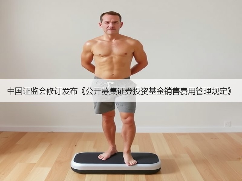 中国证监会修订发布《公开募集证券投资基金销售费用管理规定》