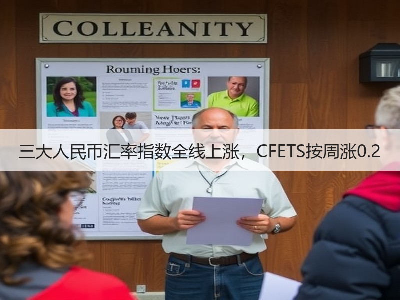 三大人民币汇率指数全线上涨，CFETS按周涨0.2
