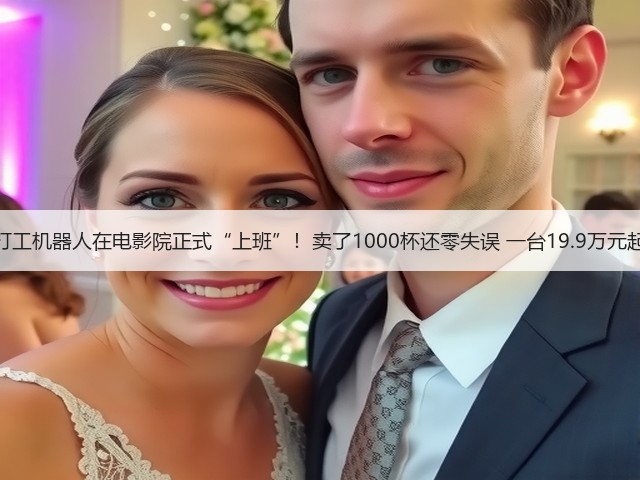 打工机器人在电影院正式“上班”！卖了1000杯还零失误 一台19.9万元起(图2)