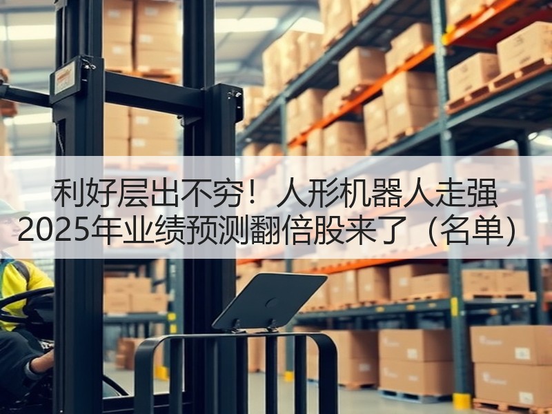 利好层出不穷！人形机器人走强 2025年业绩预测翻倍股来了（名单）