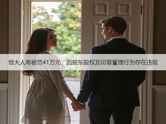 恒大人寿被罚41万元:因股东股权及印章管理行为存在违规(图1) 恒大人寿被罚41万元:因股东股权及印章管理行为存在违规(图1)