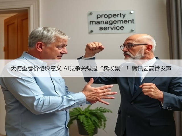 大模型卷价格没意义 AI竞争关键是“卖场景”!腾讯云高管发声(图3) 大模型卷价格没意义 AI竞争关键是“卖场景”!腾讯云高管发声(图3)