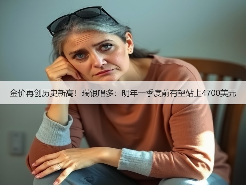 金价再创历史新高！瑞银唱多：明年一季度前有望站上4700美元