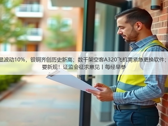 美股五连涨,英特尔明显波动10%,银铜齐创历史新高;数千架空客A320飞机需紧急更换软件;香港将下半旗志哀;重要新规!证监会征求意见丨每经早参(图3) 美股五连涨,英特尔明显波动10%,银铜齐创历史新高;数千架空客A320飞机需紧急更换软件;香港将下半旗志哀;重要新规!证监会征求意见丨每经早参(图3)