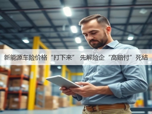 新能源车险价格“打下来” 先解险企“高赔付”死结(图1)