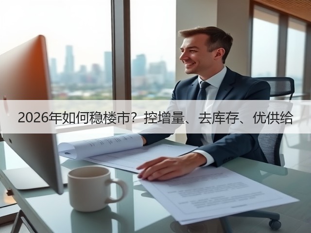 2026年如何稳楼市?控增量、去库存、优供给(图3) 2026年如何稳楼市?控增量、去库存、优供给(图3)
