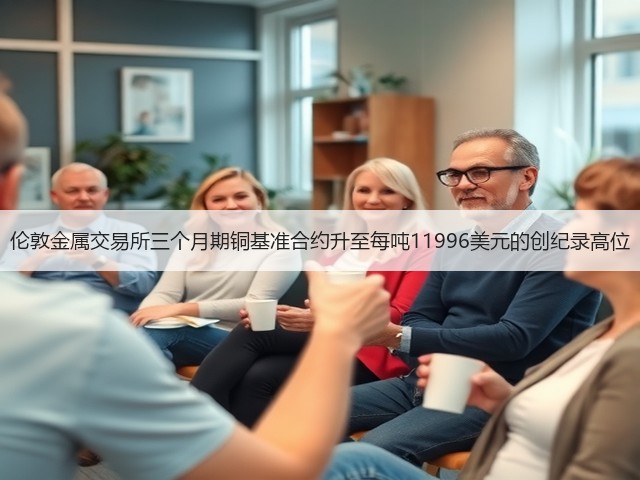 伦敦金属交易所三个月期铜基准合约升至每吨11996美元的创纪录高位(图3)