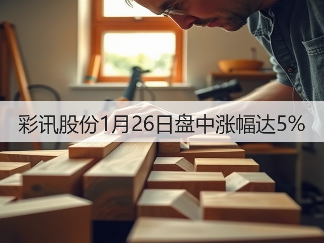 彩讯股份1月26日盘中涨幅达5%(图3) 彩讯股份1月26日盘中涨幅达5%(图3)