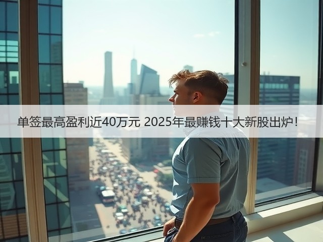 单签最高盈利近40万元 2025年最赚钱十大新股出炉！(图1)