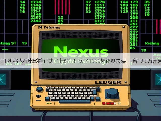 打工机器人在电影院正式“上班”!卖了1000杯还零失误 一台19.9万元起(图3) 打工机器人在电影院正式“上班”!卖了1000杯还零失误 一台19.9万元起(图3)