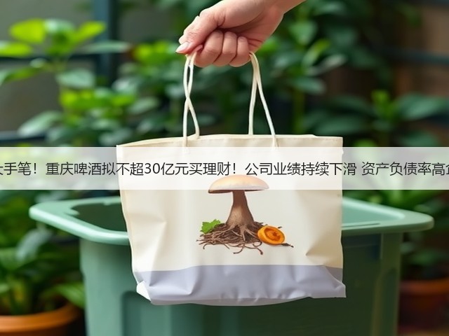 大手笔!重庆啤酒拟不超30亿元买理财!公司业绩持续下滑 资产负债率高企(图1) 大手笔!重庆啤酒拟不超30亿元买理财!公司业绩持续下滑 资产负债率高企(图1)