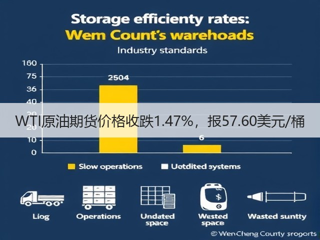 WTI原油期货价格收跌1.47%，报57.60美元/桶(图3)