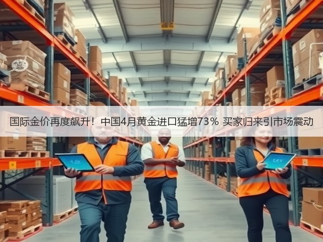 国际金价再度飙升!中国4月黄金进口猛增73% 买家归来引市场震动(图2) 国际金价再度飙升!中国4月黄金进口猛增73% 买家归来引市场震动(图2)
