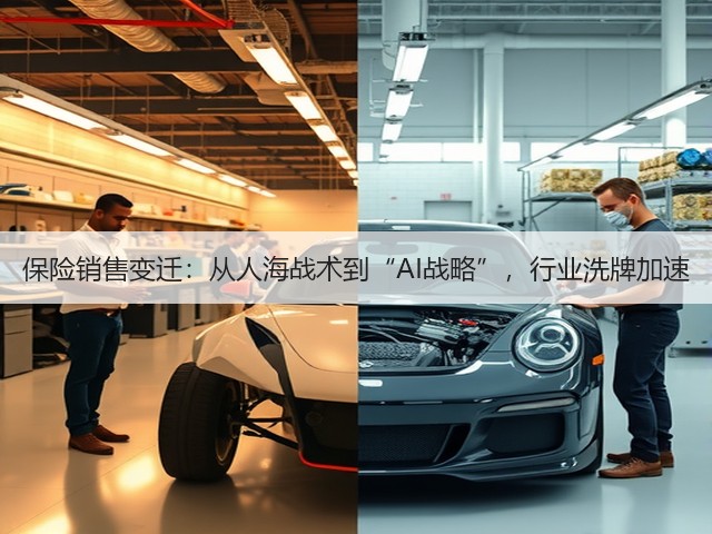 保险销售变迁：从人海战术到“AI战略”，行业洗牌加速(图2)