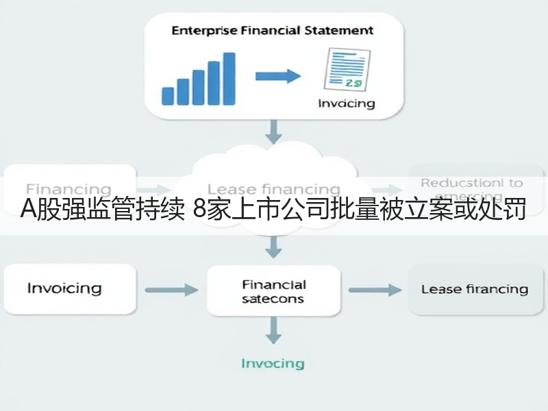 A股强监管持续 8家上市公司批量被立案或处罚
