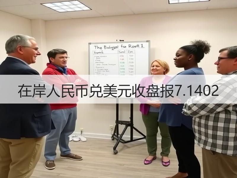 在岸人民币兑美元收盘报7.1402