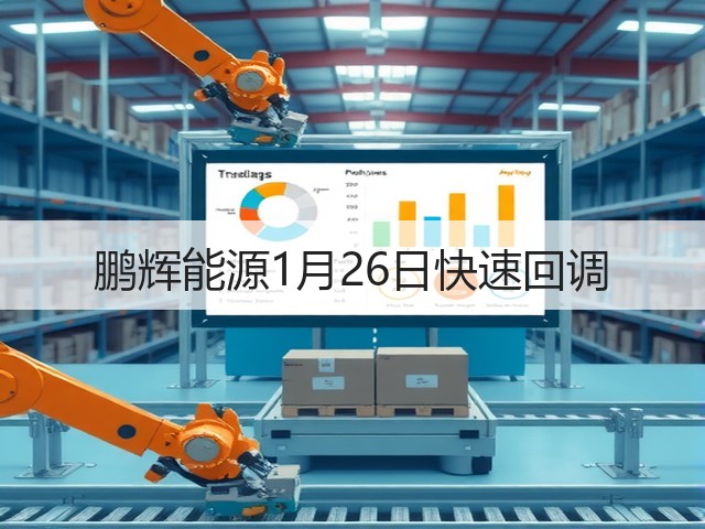 鹏辉能源1月26日快速回调(图2)