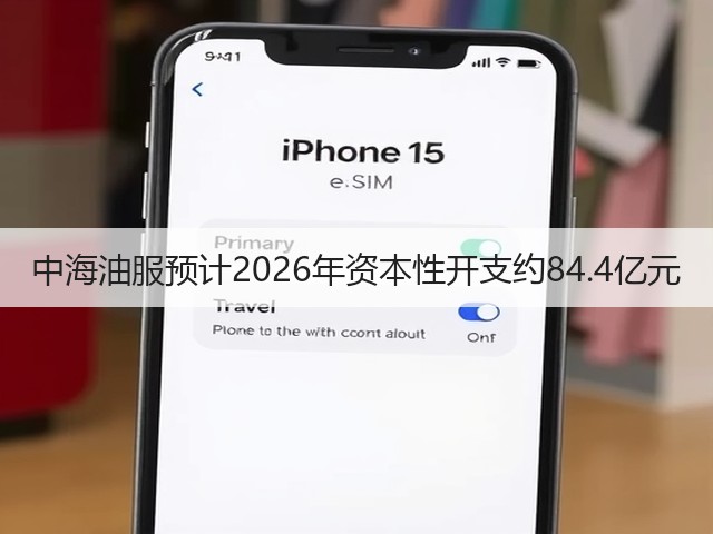 中海油服预计2026年资本性开支约84.4亿元(图2) 中海油服预计2026年资本性开支约84.4亿元(图2)