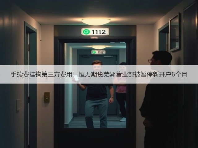 手续费挂钩第三方费用！恒力期货芜湖营业部被暂停新开户6个月(图3)