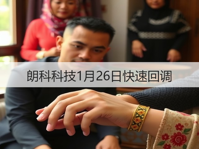 朗科科技1月26日快速回调(图2) 朗科科技1月26日快速回调(图2)