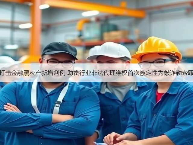 打击金融黑灰产新增判例 助贷行业非法代理维权首次被定性为敲诈勒索罪(图1) 打击金融黑灰产新增判例 助贷行业非法代理维权首次被定性为敲诈勒索罪(图1)
