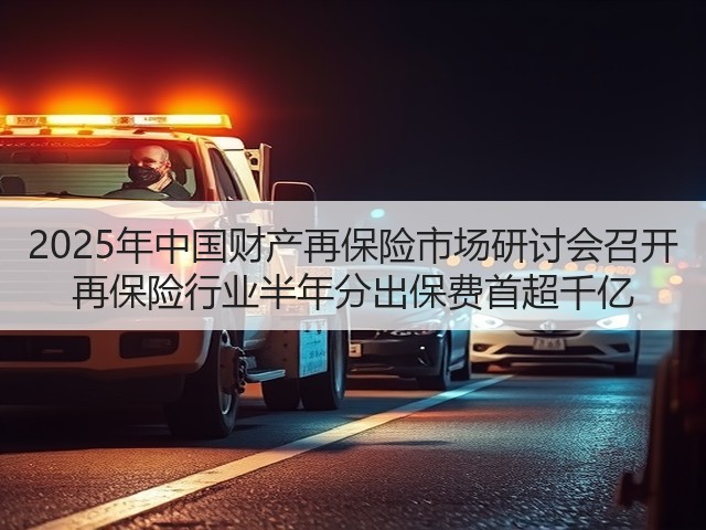 2025年中国财产再保险市场研讨会召开 再保险行业半年分出保费首超千亿(图3) 2025年中国财产再保险市场研讨会召开 再保险行业半年分出保费首超千亿(图3)
