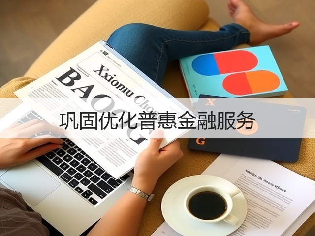 巩固优化普惠金融服务(图1) 巩固优化普惠金融服务(图1)
