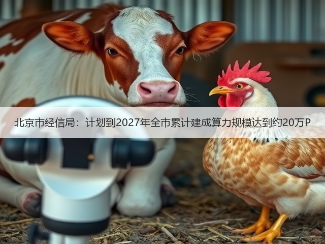 北京市经信局：计划到2027年全市累计建成算力规模达到约20万P(图3)