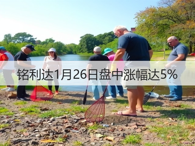 铭利达1月26日盘中涨幅达5%(图2) 铭利达1月26日盘中涨幅达5%(图2)