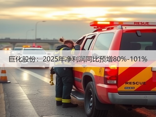 巨化股份:2025年净利润同比预增80%-101%(图1) 巨化股份:2025年净利润同比预增80%-101%(图1)
