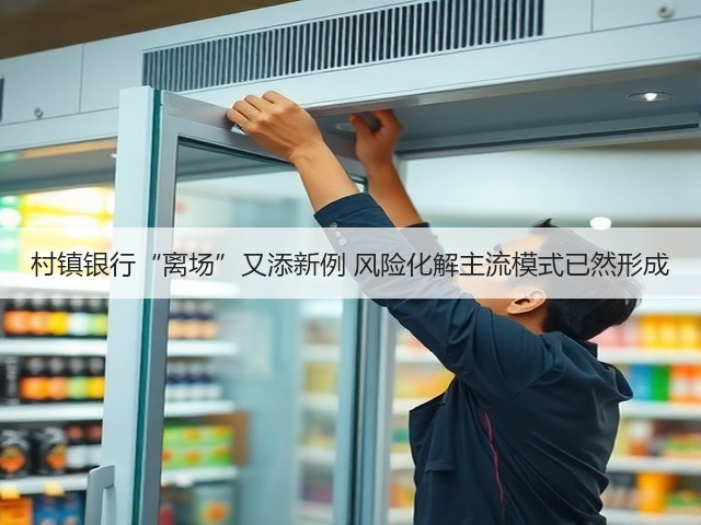 村镇银行“离场”又添新例 风险化解主流模式已然形成(图1)