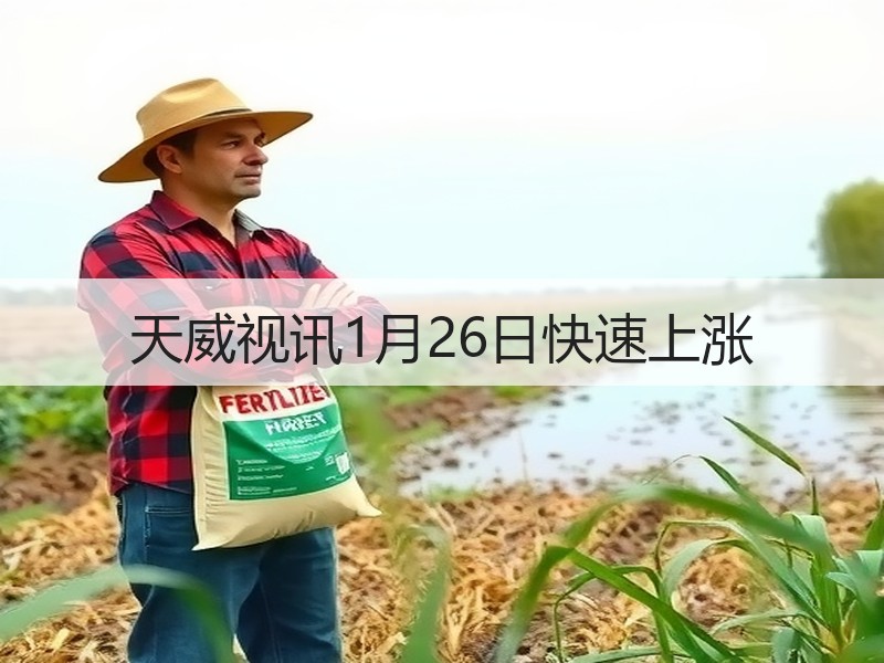 天威视讯1月26日快速上涨
