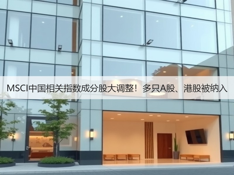 MSCI中国相关指数成分股大调整！多只A股、港股被纳入