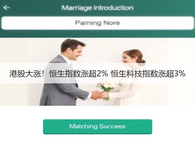 港股大涨!恒生指数涨超2% 恒生科技指数涨超3%(图3) 港股大涨!恒生指数涨超2% 恒生科技指数涨超3%(图3)