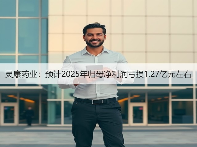 灵康药业：预计2025年归母净利润亏损1.27亿元左右(图2)