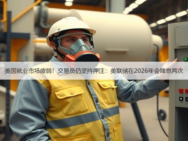 美国就业市场疲弱!交易员仍坚持押注:美联储在2026年会降息两次(图2) 美国就业市场疲弱!交易员仍坚持押注:美联储在2026年会降息两次(图2)