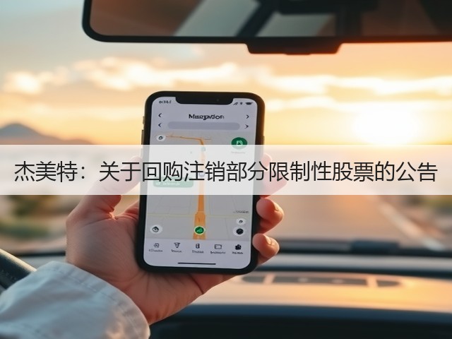杰美特:关于回购注销部分限制性股票的公告(图2) 杰美特:关于回购注销部分限制性股票的公告(图2)