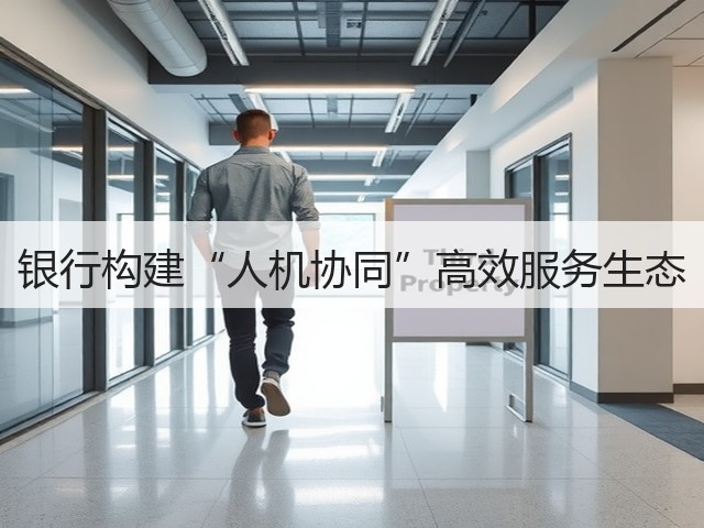 银行构建“人机协同”高效服务生态(图1)