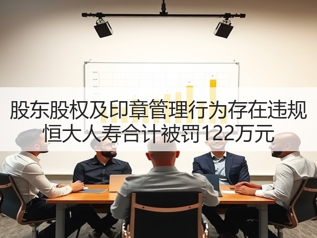 股东股权及印章管理行为存在违规 恒大人寿合计被罚122万元(图2) 股东股权及印章管理行为存在违规 恒大人寿合计被罚122万元(图2)